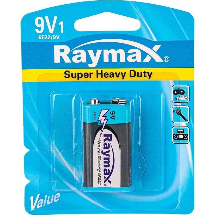 0ij900KpietTfDvt باتری کتابی Raymax 9V - تصویر 1