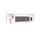 کیبردموس سیم دار سفید AC-102 AULA