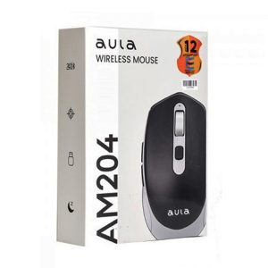 موس بیسیم سفید AM-204 AULA