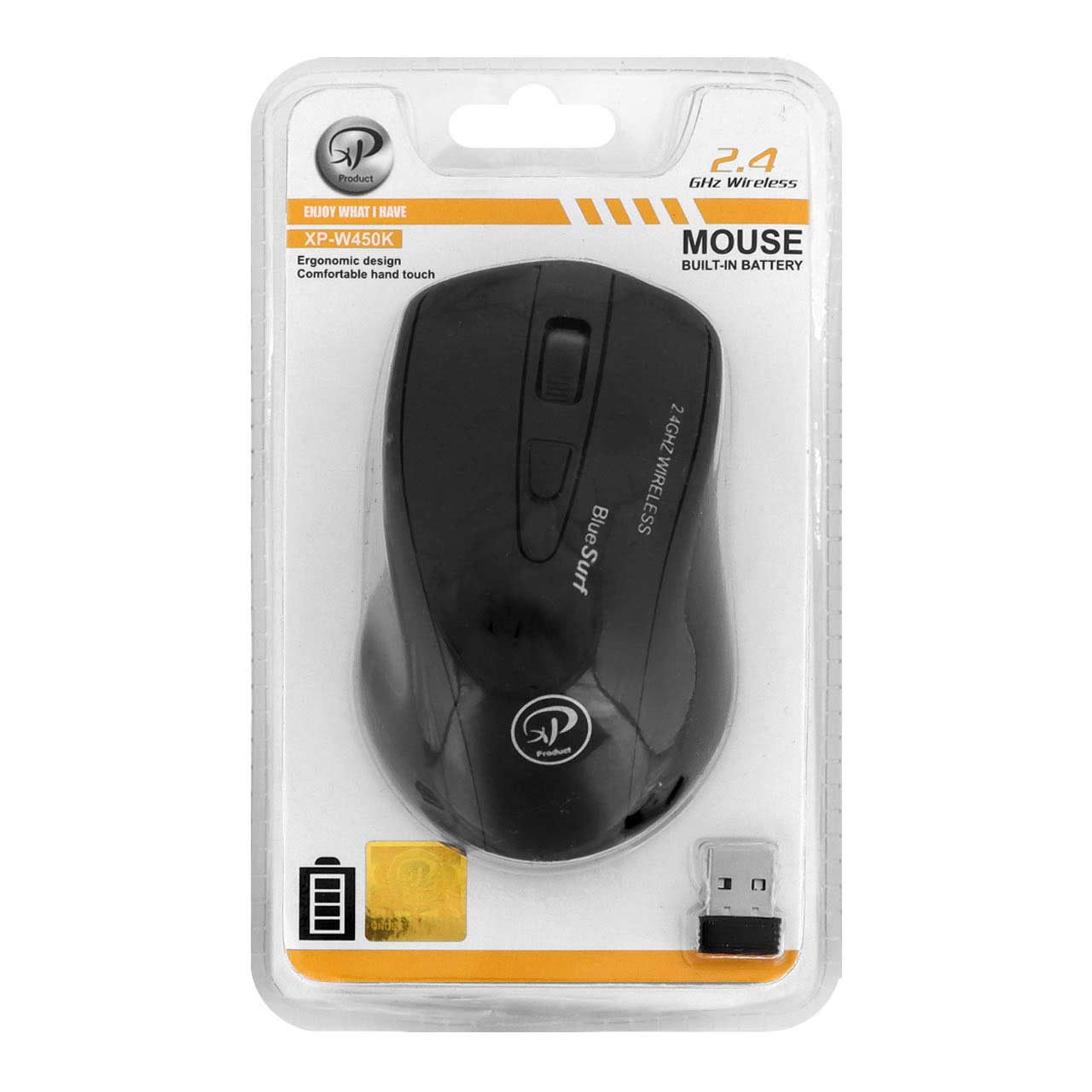 1168126 موس بیسیم XP-W450K - تصویر 1