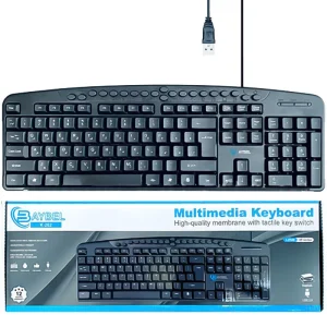 کیبورد سیم دار K-202 BAYBEL MULTI