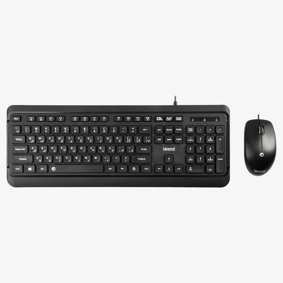 4470-1-1 کیبردموس سیم دار BMK-4470 BEYOND - تصویر 1
